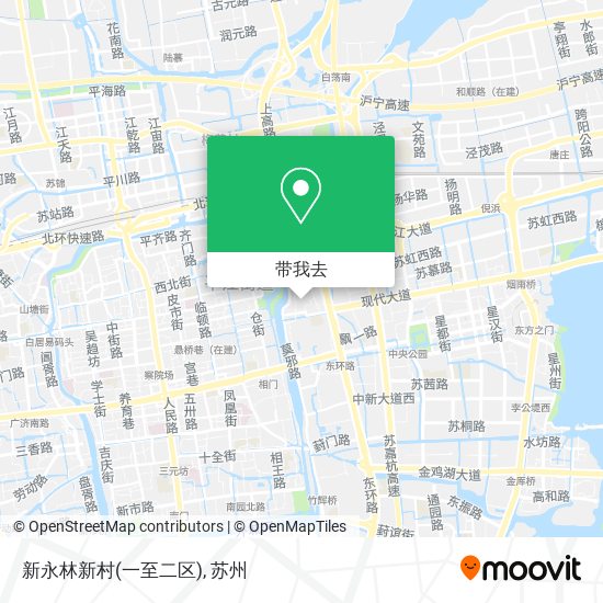 新永林新村(一至二区)地图