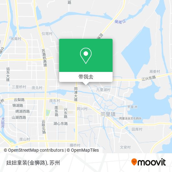 妞妞童装(金狮路)地图