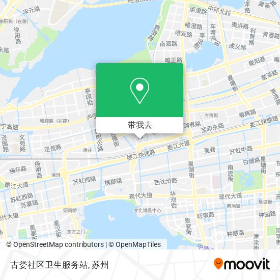 古娄社区卫生服务站地图