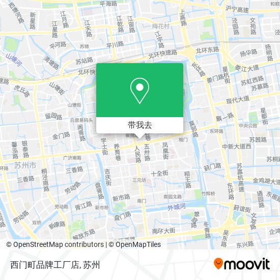 西门町品牌工厂店地图