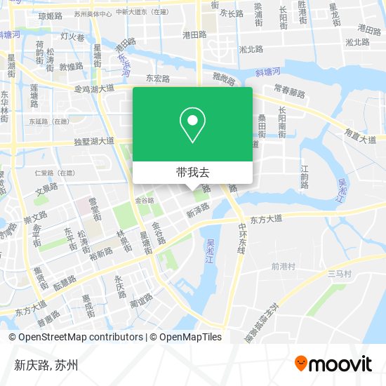 新庆路地图
