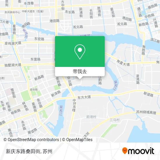 新庆东路桑田街地图