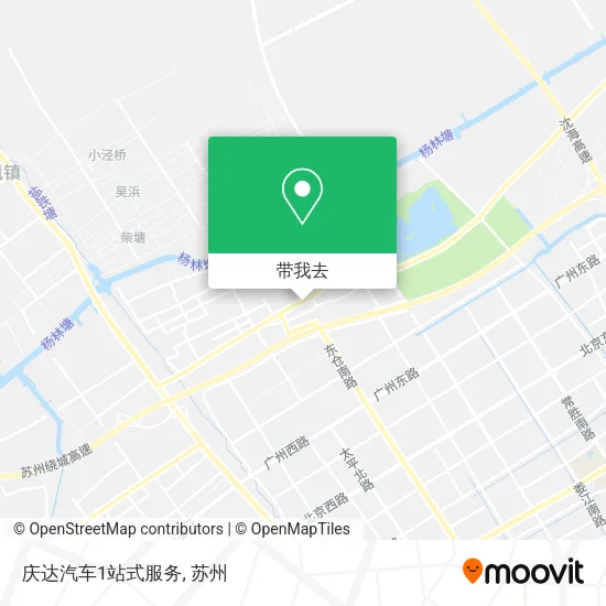 庆达汽车1站式服务地图
