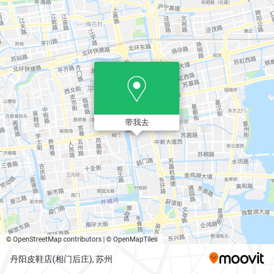 丹阳皮鞋店(相门后庄)地图