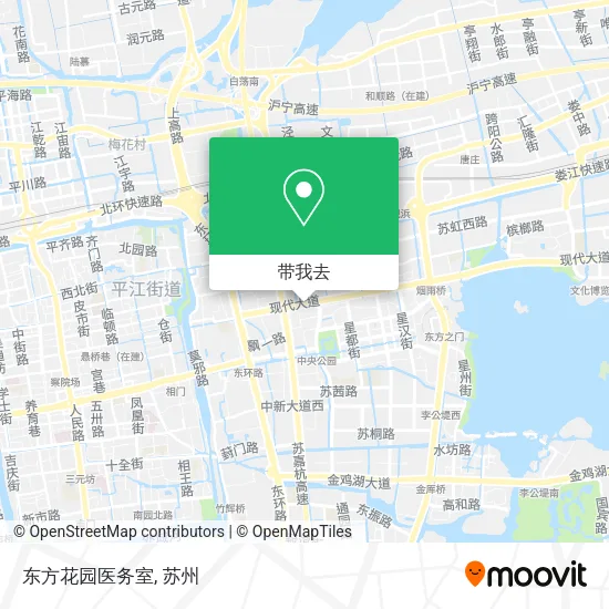 东方花园医务室地图