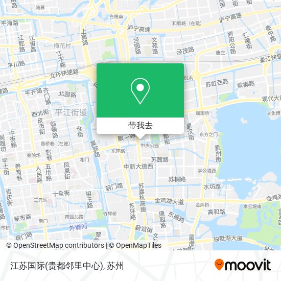 江苏国际(贵都邻里中心)地图