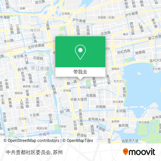 中共贵都社区委员会地图