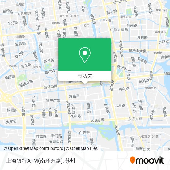 上海银行ATM(南环东路)地图