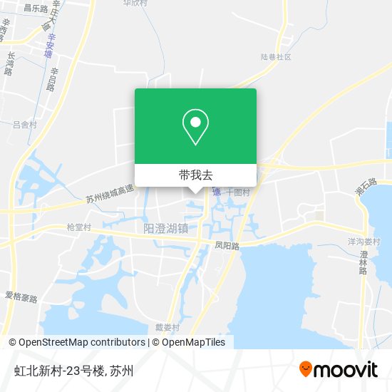 虹北新村-23号楼地图