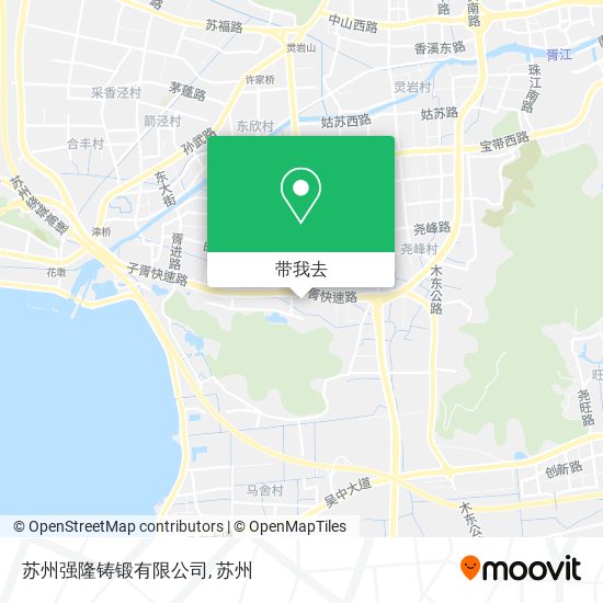 苏州强隆铸锻有限公司地图