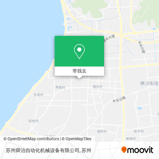 苏州舜治自动化机械设备有限公司地图