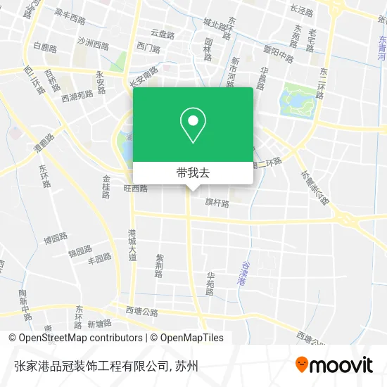 张家港品冠装饰工程有限公司地图