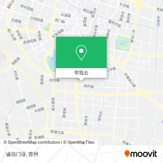 诚信门业地图