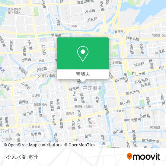 松风水阁地图