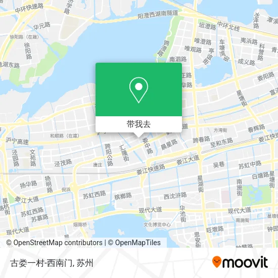 古娄一村-西南门地图