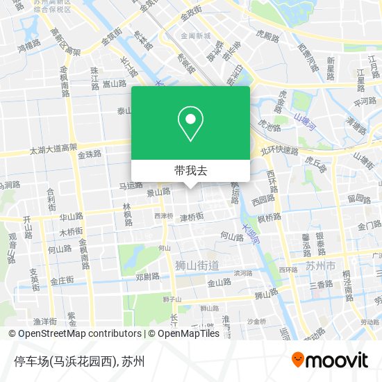 停车场(马浜花园西)地图