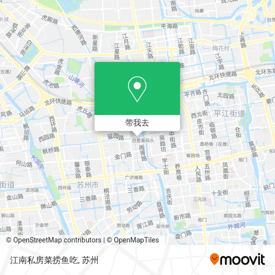 江南私房菜捞鱼吃地图