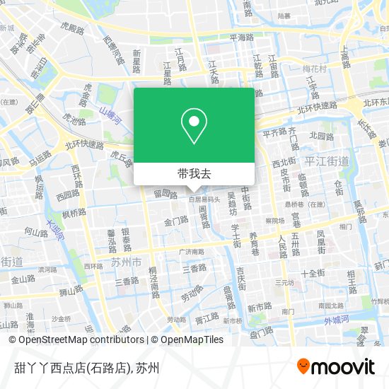 甜丫丫西点店(石路店)地图