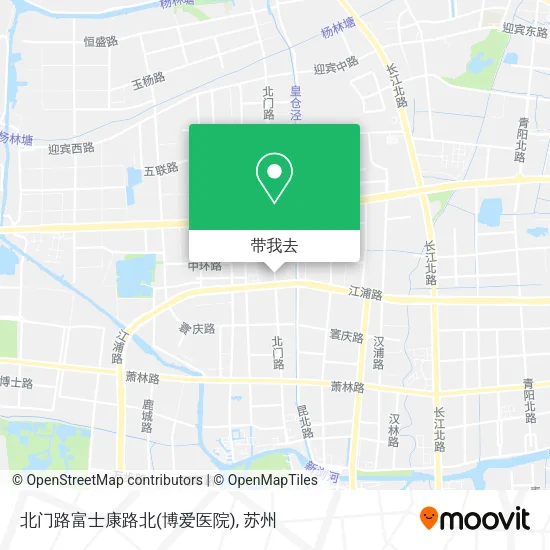北门路富士康路北(博爱医院)地图