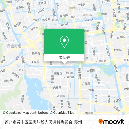 苏州市吴中区医患纠纷人民调解委员会地图