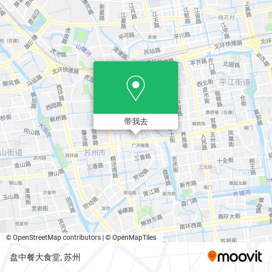 盘中餐大食堂地图