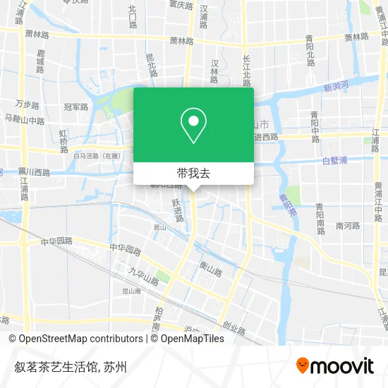 叙茗茶艺生活馆地图