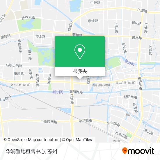 华润置地租售中心地图