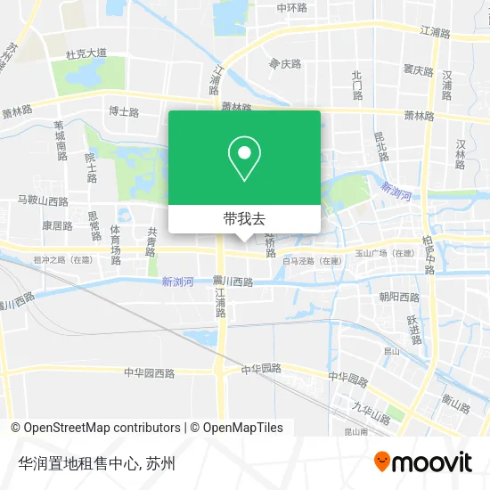 华润置地租售中心地图