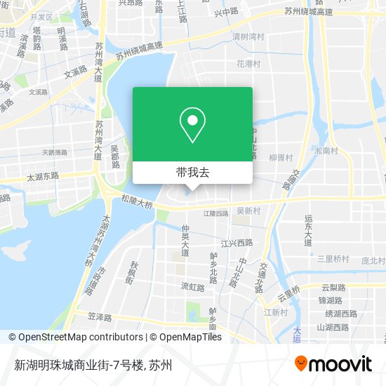 新湖明珠城商业街-7号楼地图