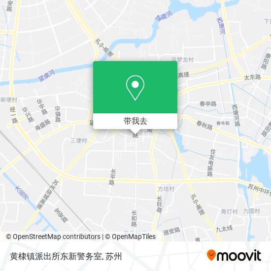 黄棣镇派出所东新警务室地图