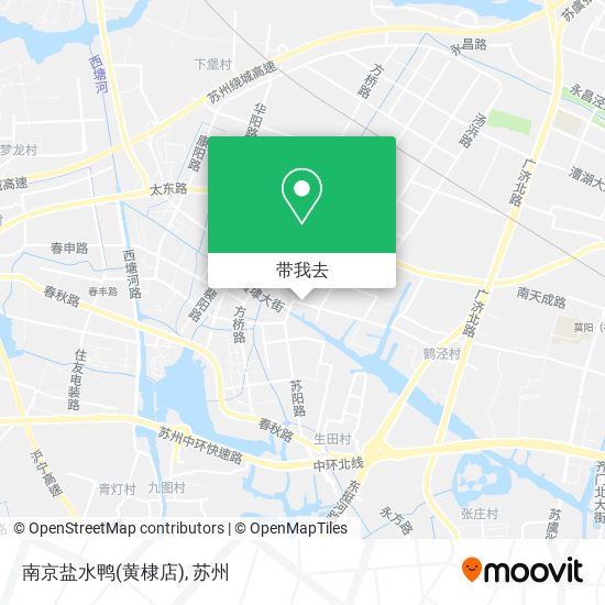 南京盐水鸭(黄棣店)地图