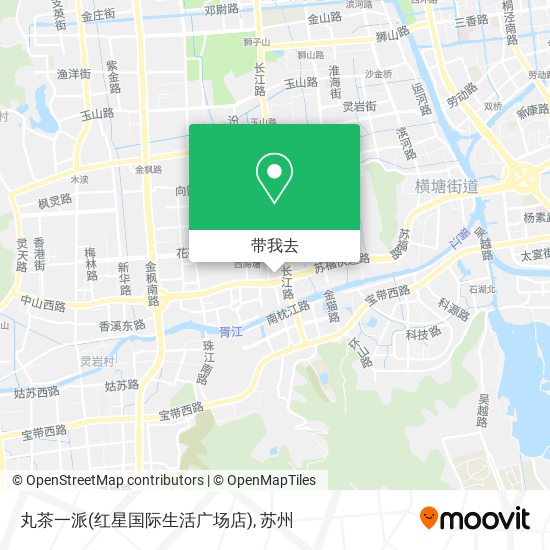 丸茶一派(红星国际生活广场店)地图