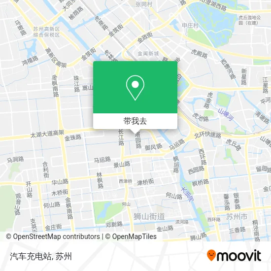 汽车充电站地图