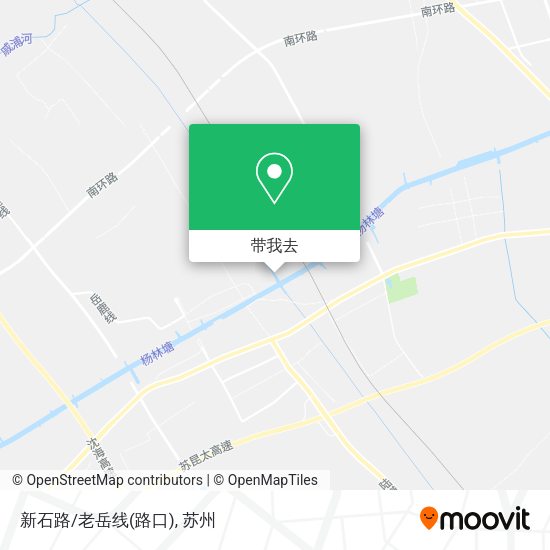 新石路/老岳线(路口)地图