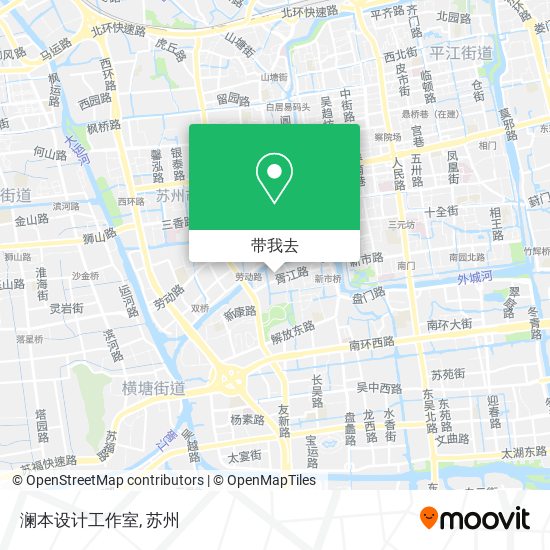 澜本设计工作室地图