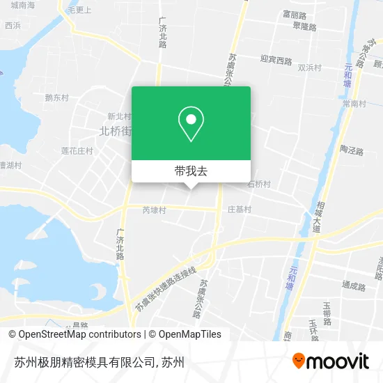 苏州极朋精密模具有限公司地图