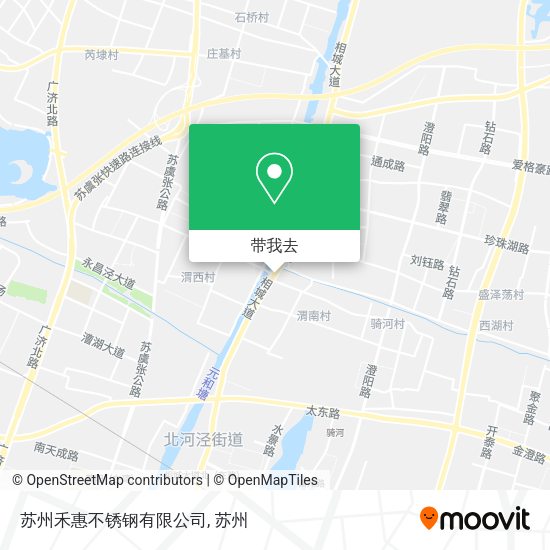 苏州禾惠不锈钢有限公司地图
