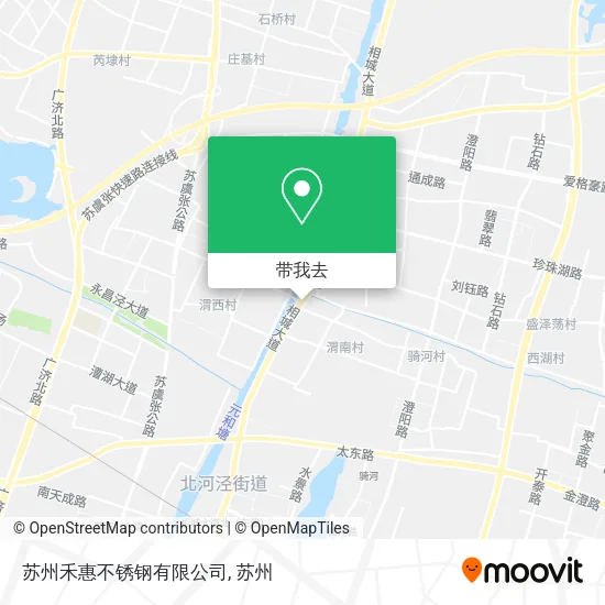 苏州禾惠不锈钢有限公司地图