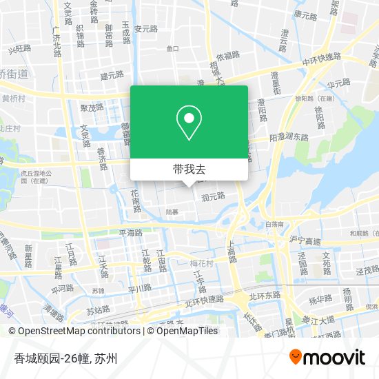 香城颐园-26幢地图
