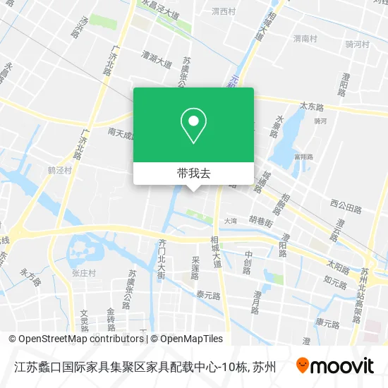 江苏蠡口国际家具集聚区家具配载中心-10栋地图