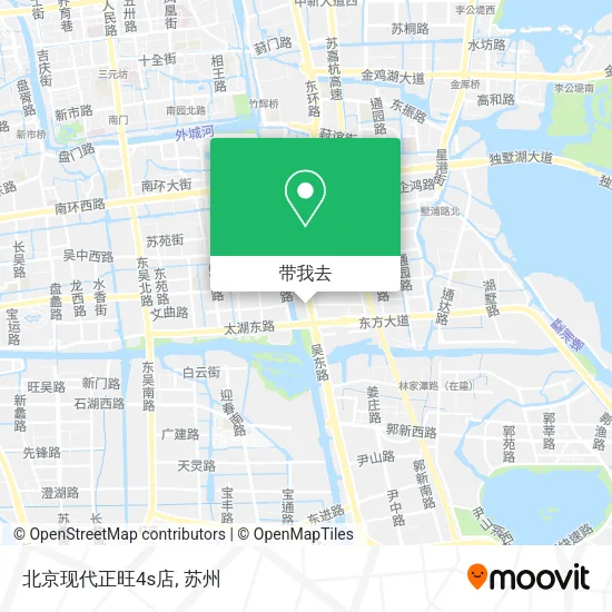 北京现代正旺4s店地图