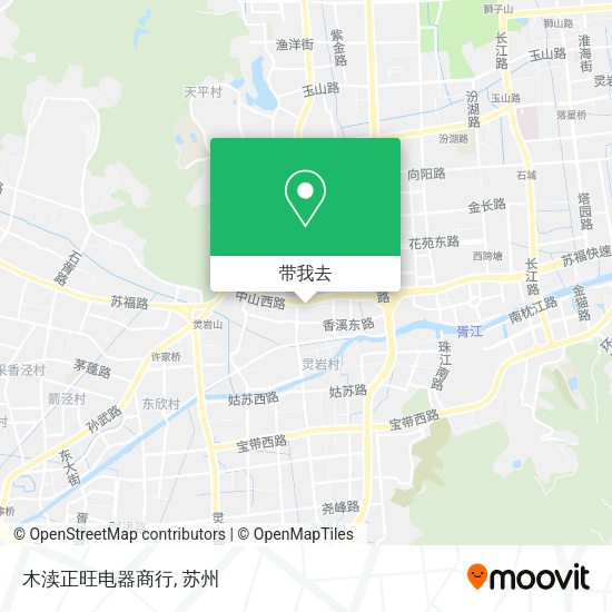 木渎正旺电器商行地图
