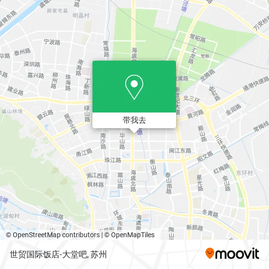 世贸国际饭店-大堂吧地图