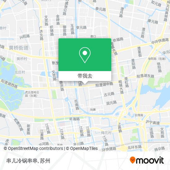 串儿冷锅串串地图
