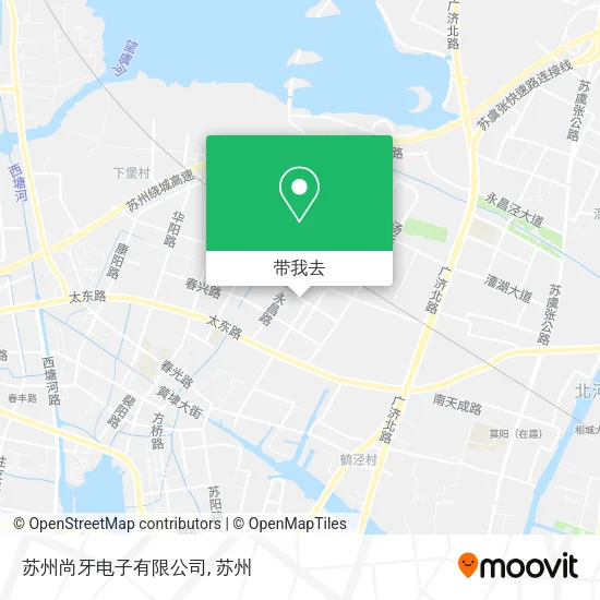 苏州尚牙电子有限公司地图