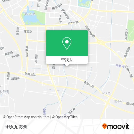 牙诊所地图