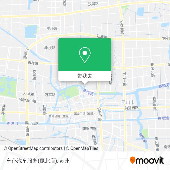 车仆汽车服务(昆北店)地图