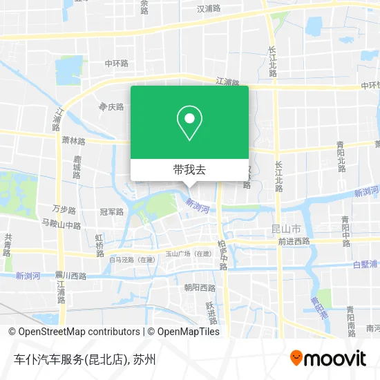 车仆汽车服务(昆北店)地图