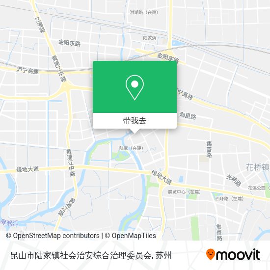 昆山市陆家镇社会治安综合治理委员会地图