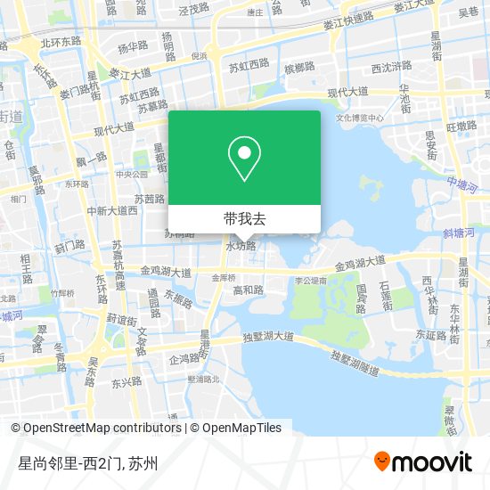 星尚邻里-西2门地图